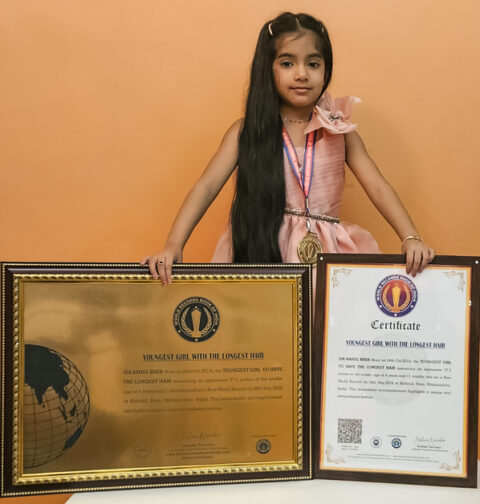 youngest girl with longest hair