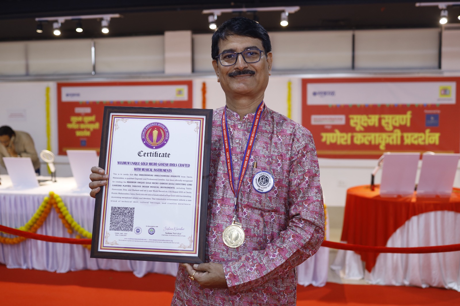 Bhagwandas Bhalchandra Kharote World Record