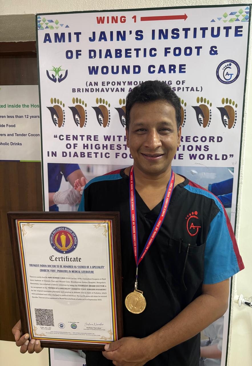 Dr Amit Kumar Jain World Record