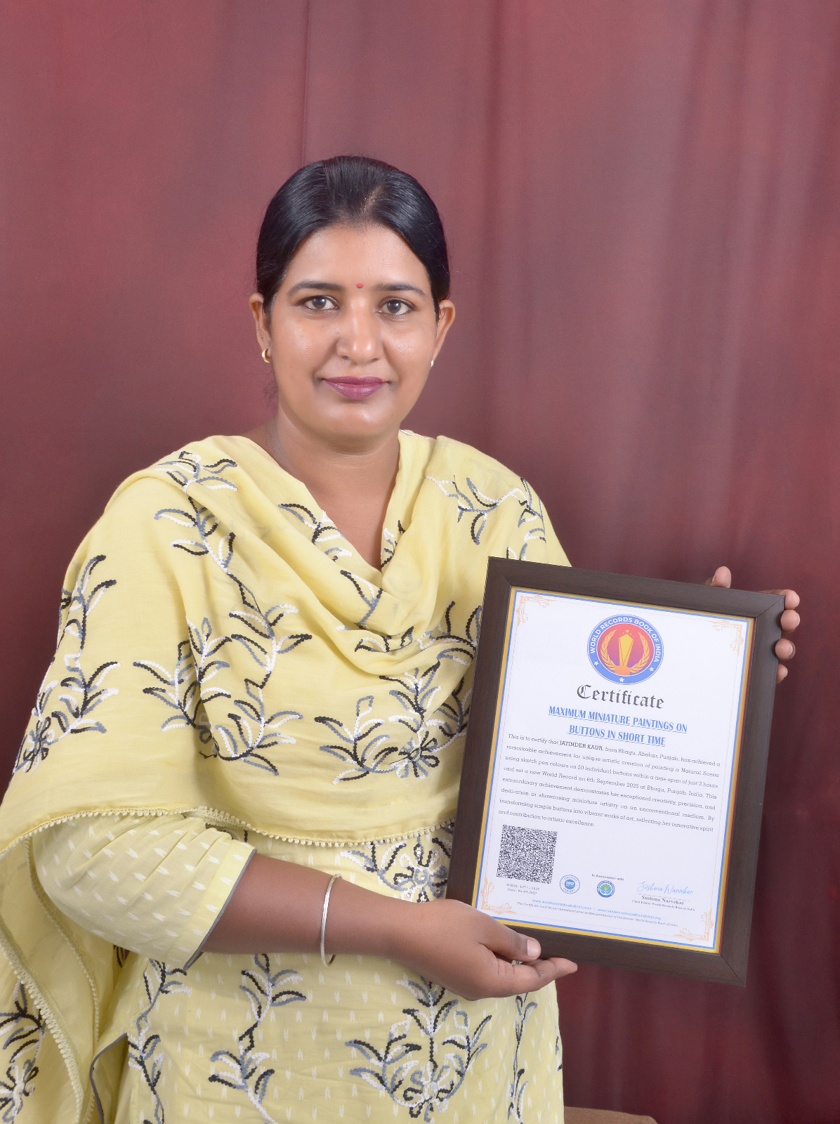 Jatinder Kaur World Record