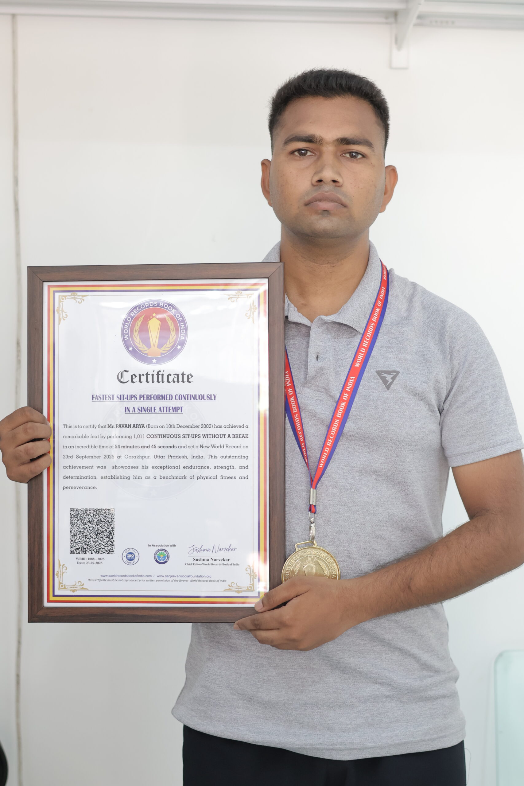 Pavan Arya World Record