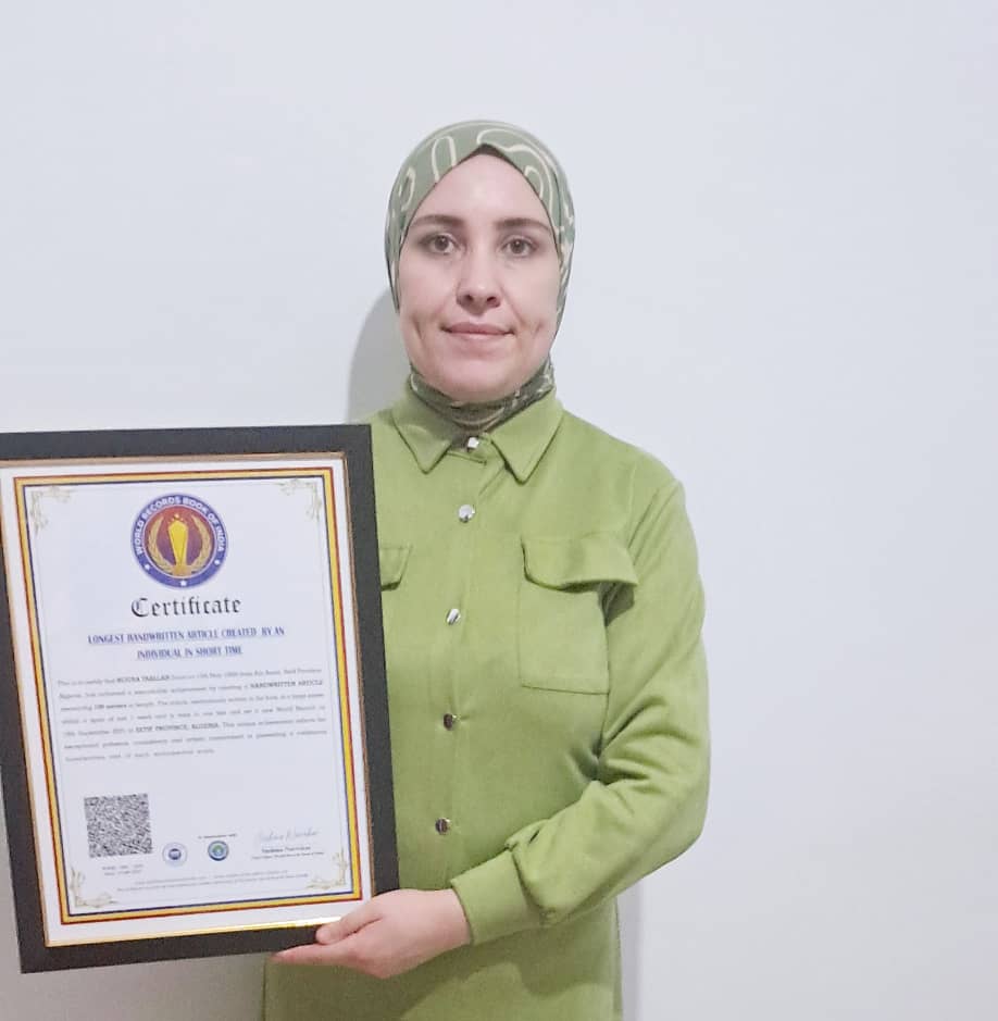 Noura Taallah World Record