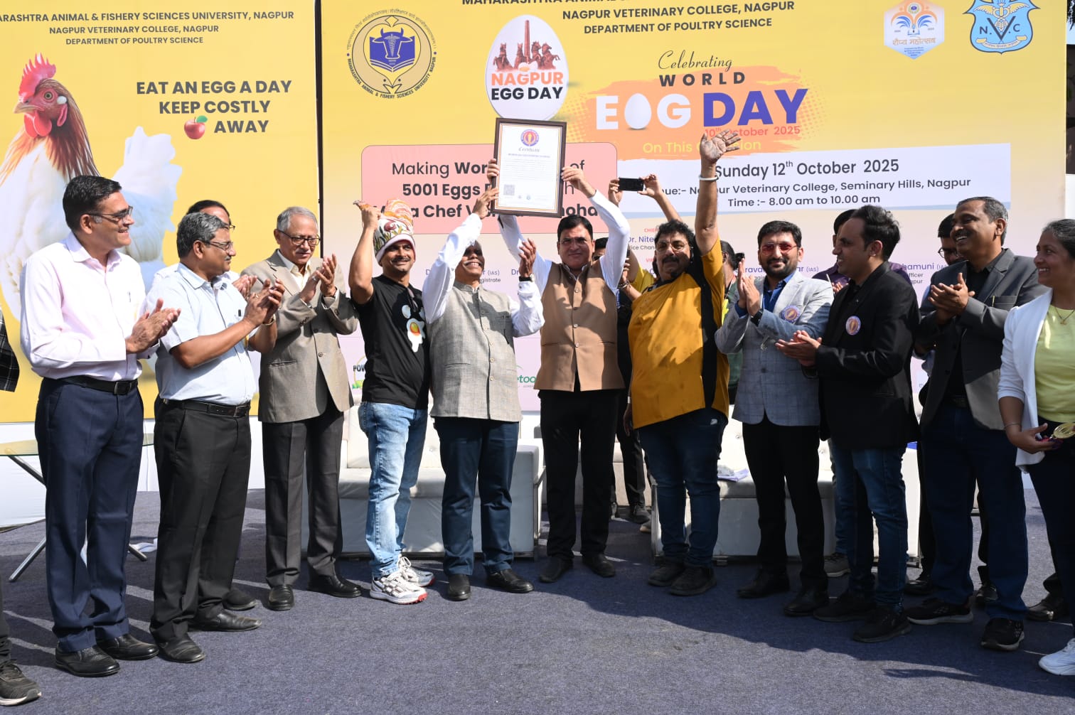 Egg Bhurji World Record