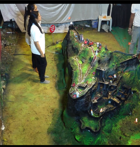 Shivneri Fort Replica Making World Record