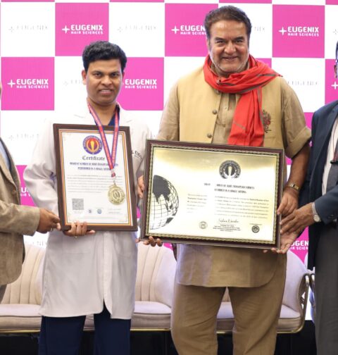 Eugenix Hair Sciences World Record