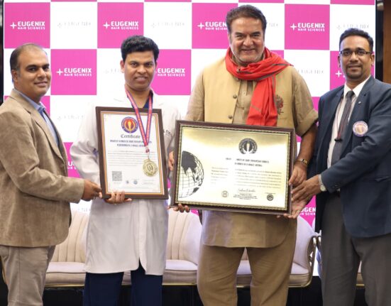 Eugenix Hair Sciences World Record