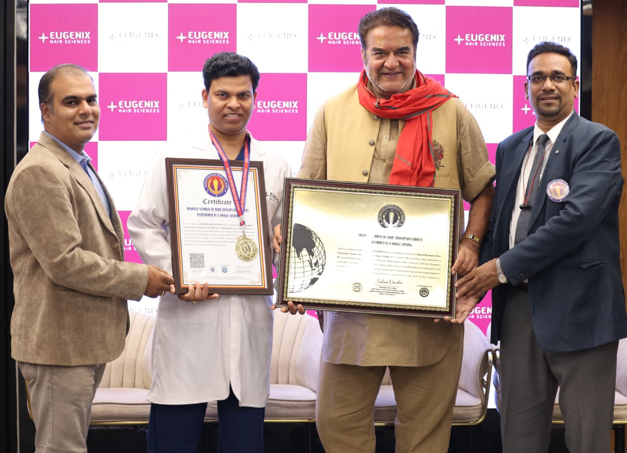 Eugenix Hair Sciences World Record