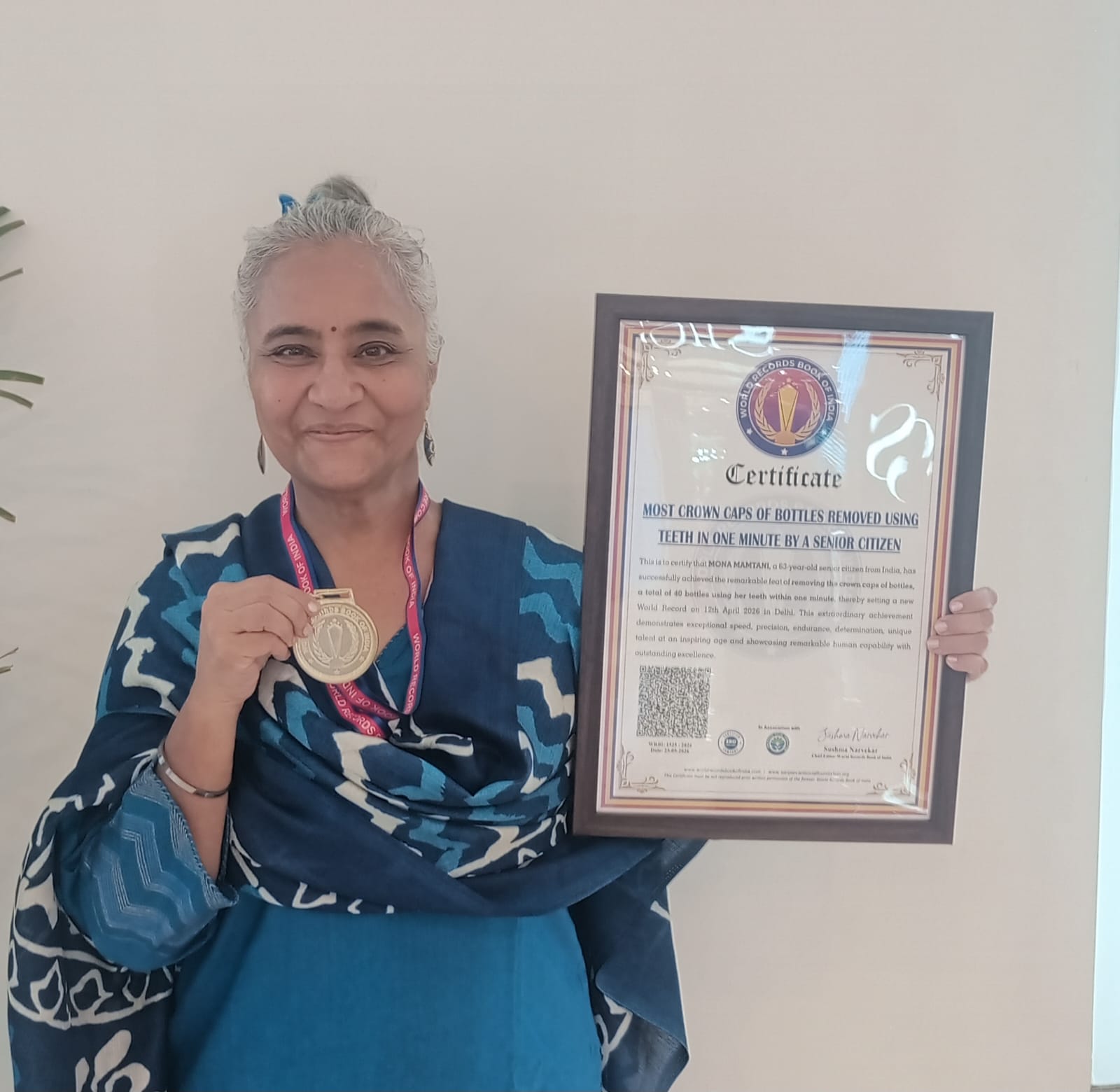 Mona Mamtani World Record