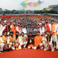 Most Flag Bearers Participating In a Cultural Performance World Record