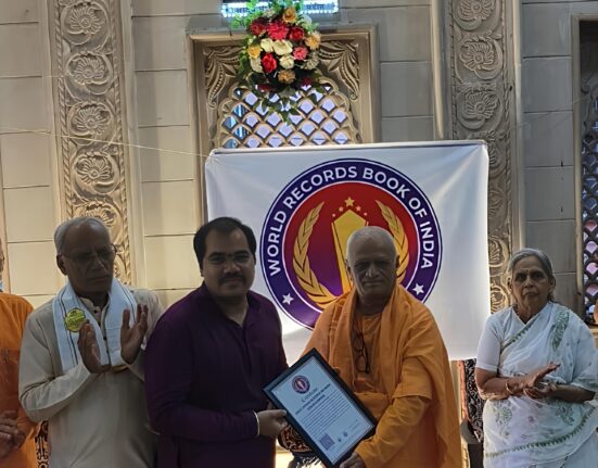 Longest Continuous Recitation Of Shiv Mahimna Stotra World Record