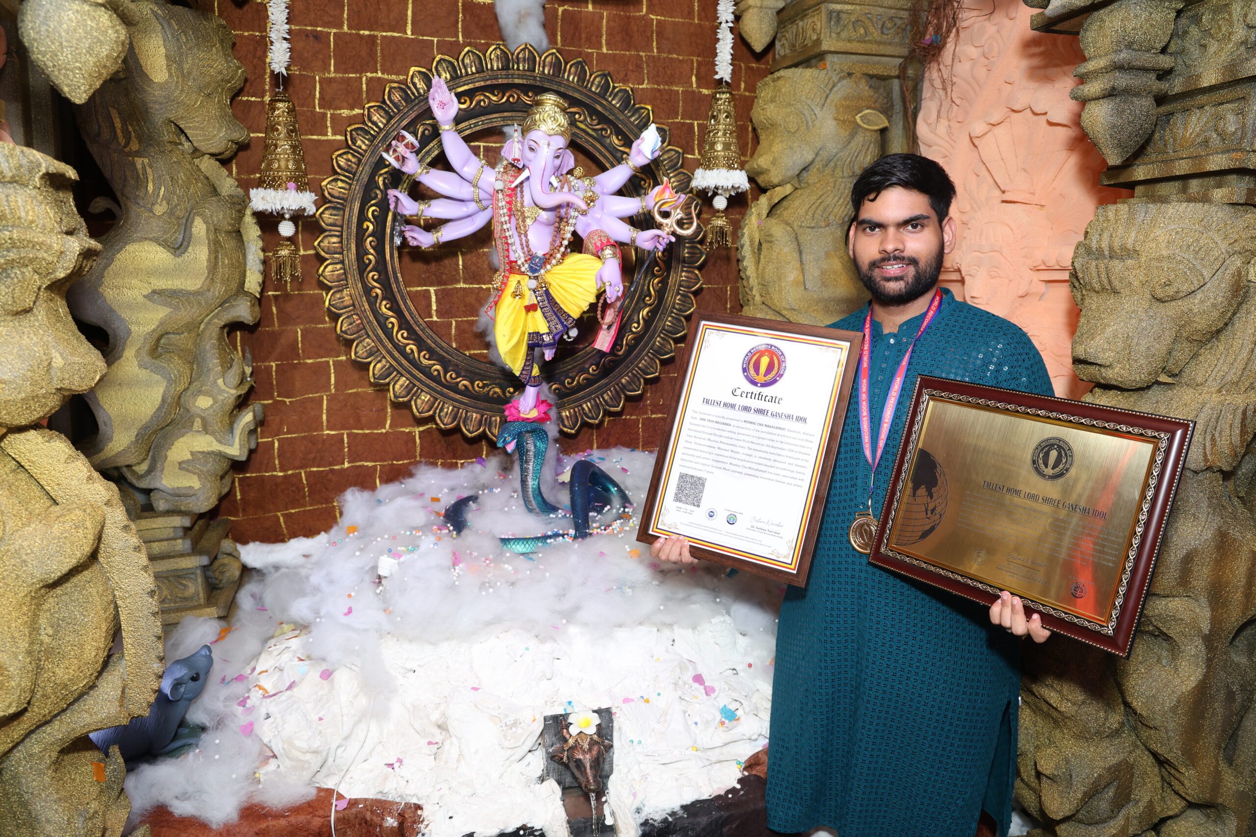 Tallest Home Lord Shree Ganesha Idol World Record