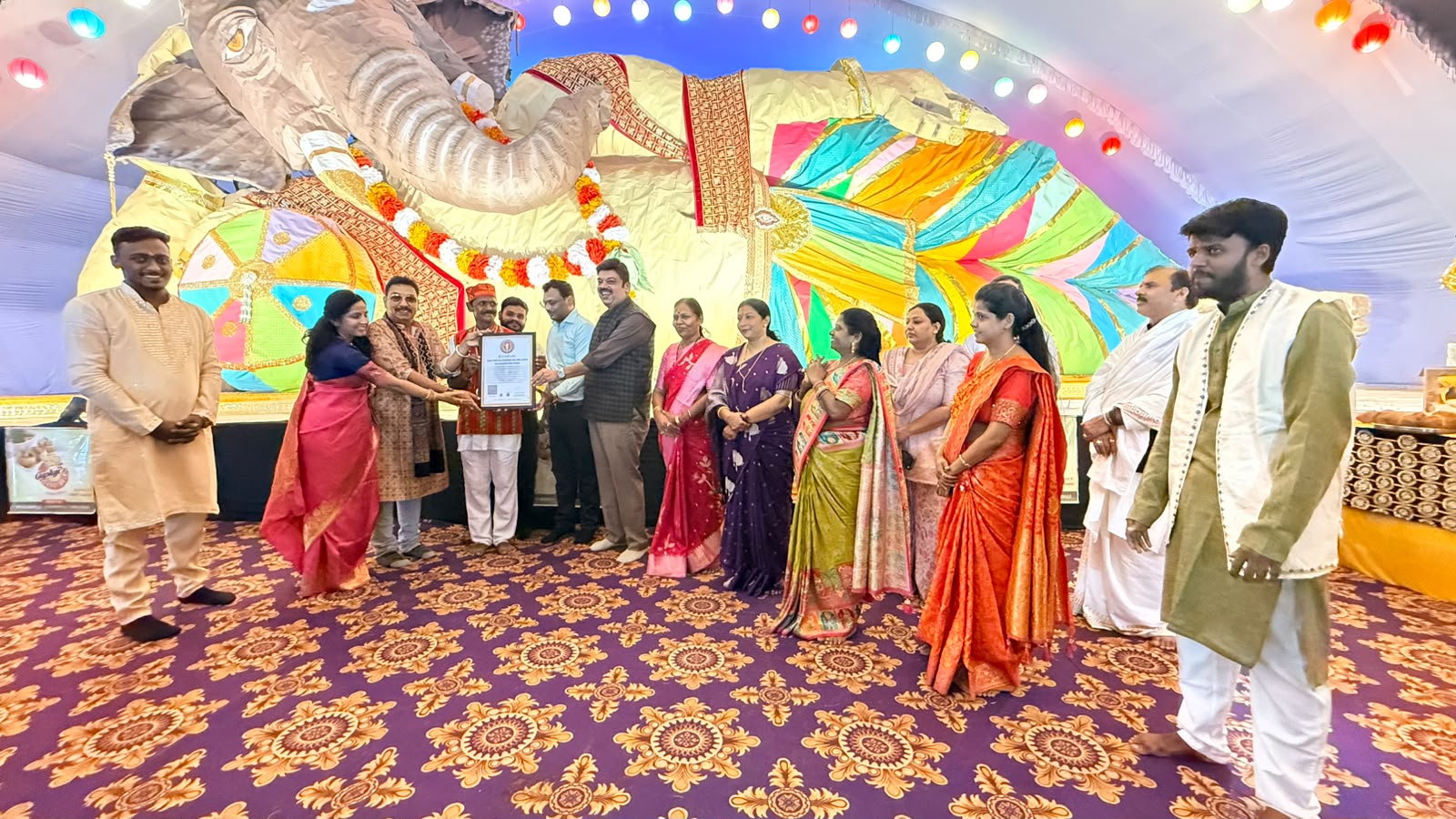 Sarvajanik Shree Ganesh Mahotsav Mandal World Record
