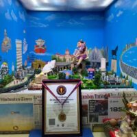 Most Iconic Mumbai Landmarks Depicted In A Ganpati Festival Decoration World Record