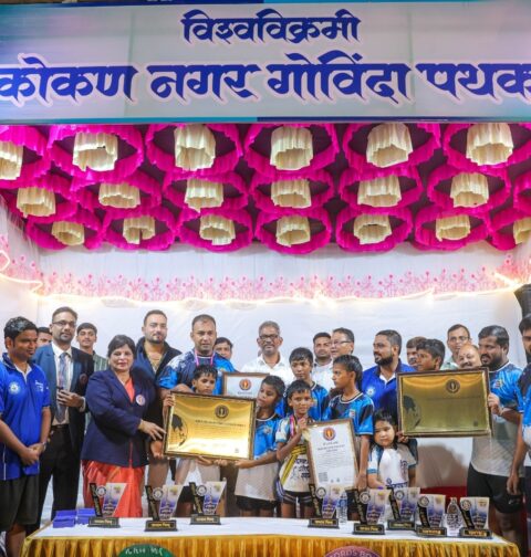 World’s First Govinda Pathak 10-Level Human Pyramid World Record