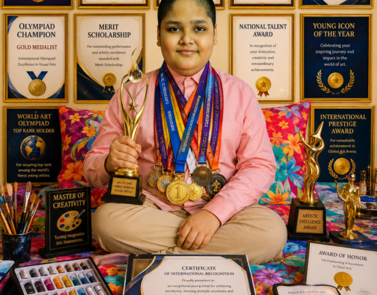 Maximum Recognitions In Prestigious National And International Competitions & Olympiads Earned By Youngest Visual Artist World Record